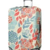 Housse De Valise Periea Red And Blue Leaves L -Sac et Style Boutique housse valise periea 850866z