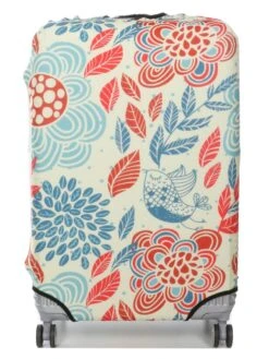 Housse De Valise Periea Red And Blue Leaves L 16 Housse De Valise Periea Red And Blue Leaves L -Sac et Style Boutique housse valise periea 850870z