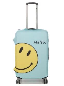 Housse De Valise Periea Smiley Face M -Sac et Style Boutique housse valise periea 850879z
