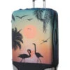 Housse De Valise Periea Sunset Flamingos L -Sac et Style Boutique housse valise periea 850998z