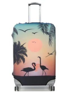 Housse De Valise Periea Sunset Flamingos L -Sac et Style Boutique housse valise periea 850999z