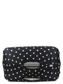 Housse De Valise Periea Black With White Dots L -Sac et Style Boutique housse valise periea 851102z