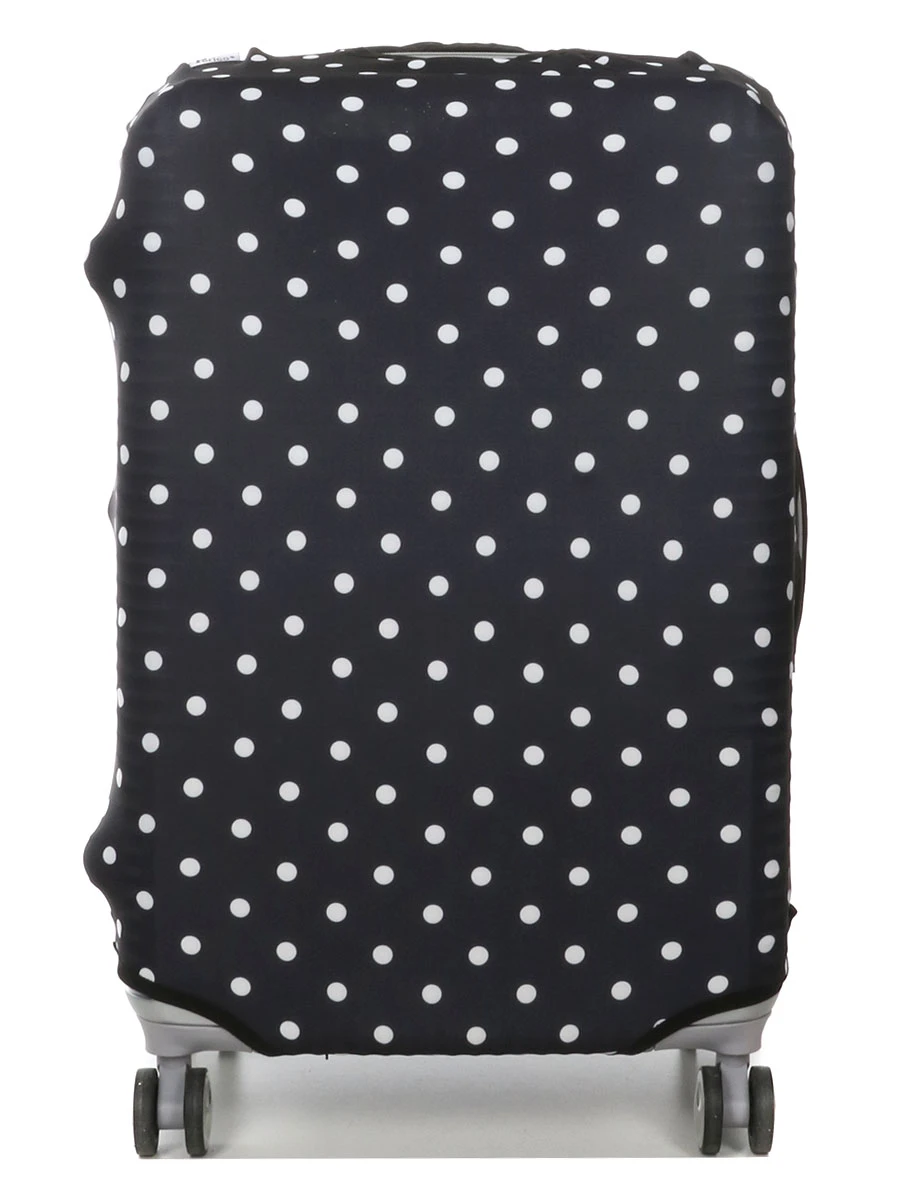 Housse De Valise Periea Black With White Dots M 5 Housse De Valise Periea Black With White Dots M – Image 3
