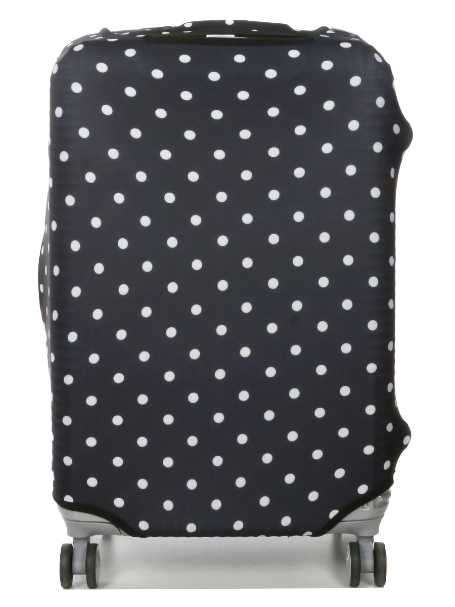 Housse De Valise Periea Black With White Dots M 6 Housse De Valise Periea Black With White Dots M – Image 4