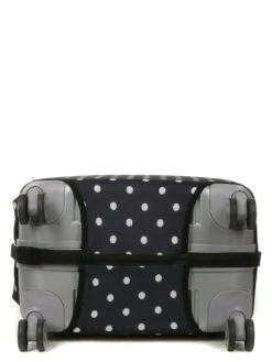 Housse De Valise Periea Black With White Dots M 22 Housse De Valise Periea Black With White Dots M -Sac et Style Boutique housse valise periea 851115z