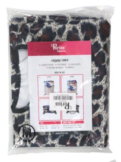Housse De Valise Periea Gold Leopard M -Sac et Style Boutique housse valise periea 851128z