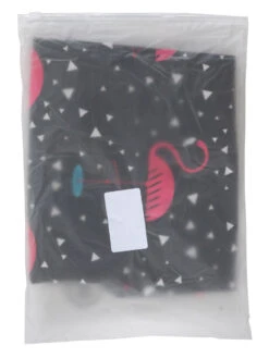 Housse De Valise Periea Black With Pink Flamingos S -Sac et Style Boutique housse valise periea 851165z