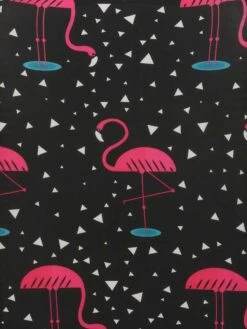 Housse De Valise Periea Black With Pink Flamingos S -Sac et Style Boutique housse valise periea 851168z