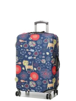 Housse De Valise Periea Purple Cats M