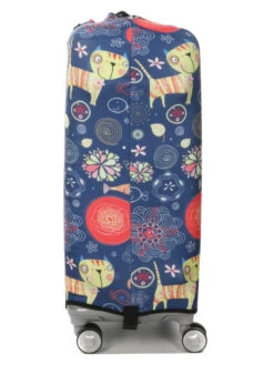 Housse De Valise Periea Purple Cats M -Sac et Style Boutique housse valise periea 851183z