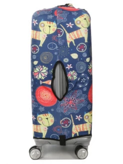 Housse De Valise Periea Purple Cats M -Sac et Style Boutique housse valise periea 851185z