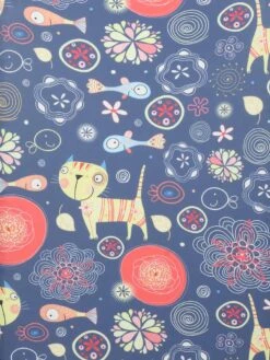 Housse De Valise Periea Purple Cats L -Sac et Style Boutique housse valise periea 851192z