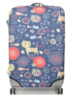 Housse De Valise Periea Purple Cats L -Sac et Style Boutique housse valise periea 851194z