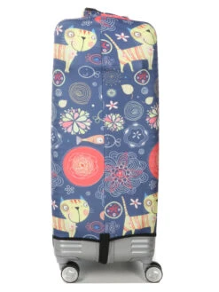 Housse De Valise Periea Purple Cats L -Sac et Style Boutique housse valise periea 851195z