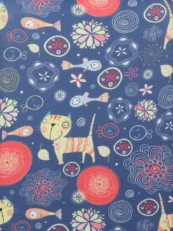 Housse De Valise Periea Purple Cats S -Sac et Style Boutique housse valise periea 851240z