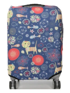 Housse De Valise Periea Purple Cats S -Sac et Style Boutique housse valise periea 851242z