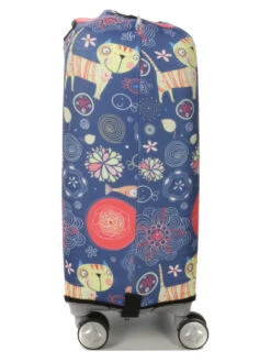 Housse De Valise Periea Purple Cats S -Sac et Style Boutique housse valise periea 851243z