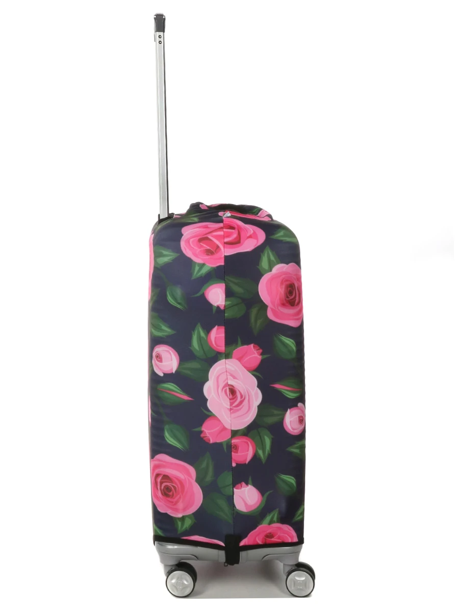 Housse De Valise Periea Purple With Pink Roses M 9 Housse De Valise Periea Purple With Pink Roses M – Image 7