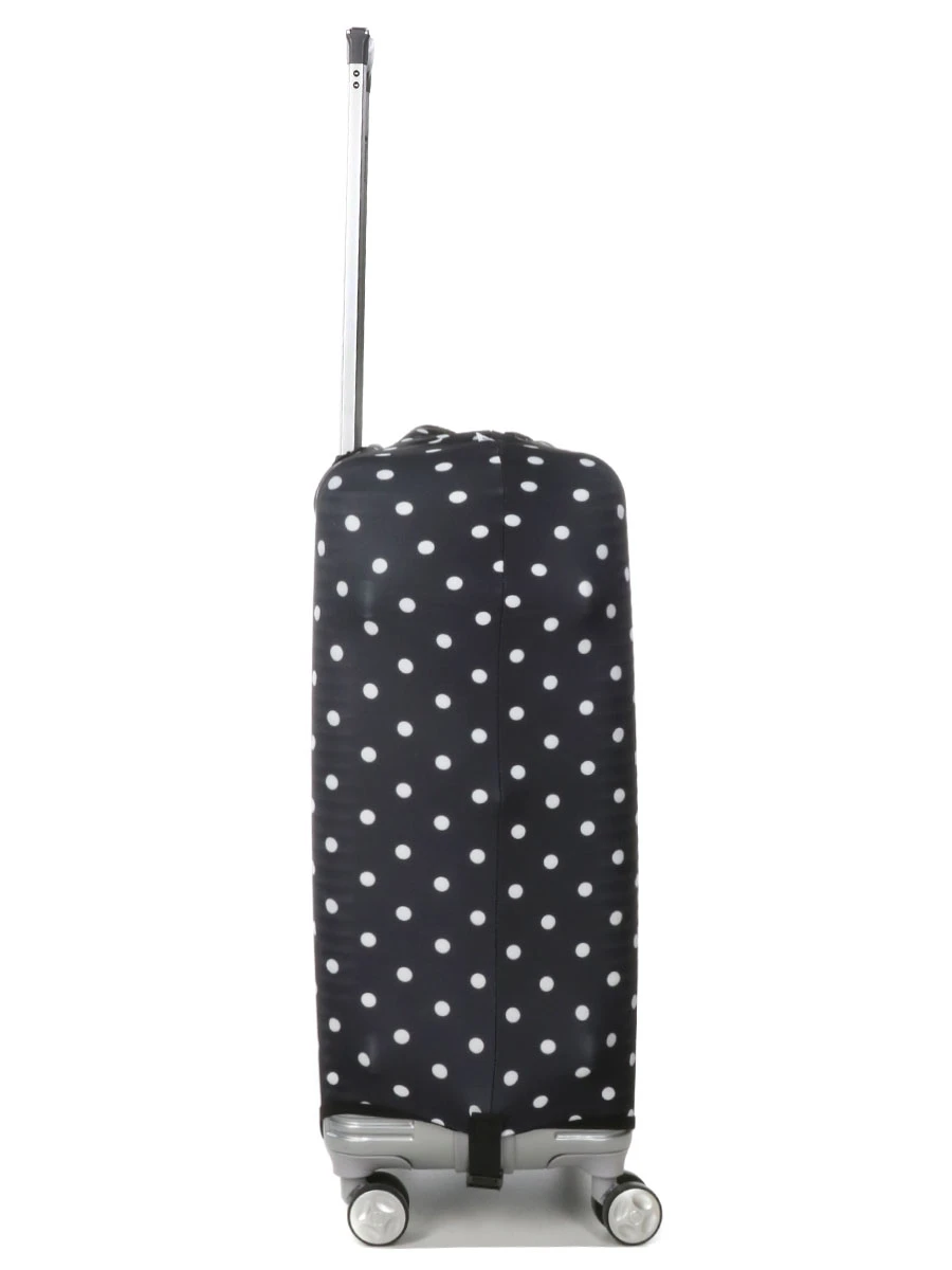Housse De Valise Periea Black With White Dots M 9 Housse De Valise Periea Black With White Dots M – Image 7