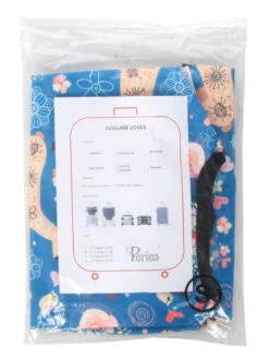 Housse De Valise Periea Blue Animals S -Sac et Style Boutique housse valise periea 851333z