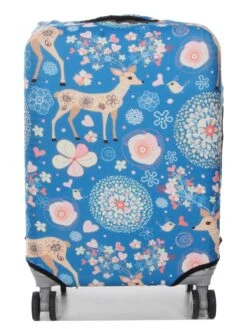 Housse De Valise Periea Blue Animals S -Sac et Style Boutique housse valise periea 851339z