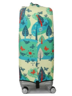 Housse De Valise Periea Yellow And Blue Woodland L -Sac et Style Boutique housse valise periea 851352z