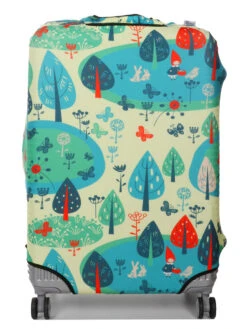 Housse De Valise Periea Yellow And Blue Woodland L -Sac et Style Boutique housse valise periea 851353z