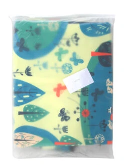 Housse De Valise Periea Yellow And Blue Woodland M -Sac et Style Boutique housse valise periea 851358z