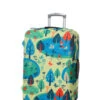 Housse De Valise Periea Yellow And Blue Woodland M -Sac et Style Boutique housse valise periea 851359z