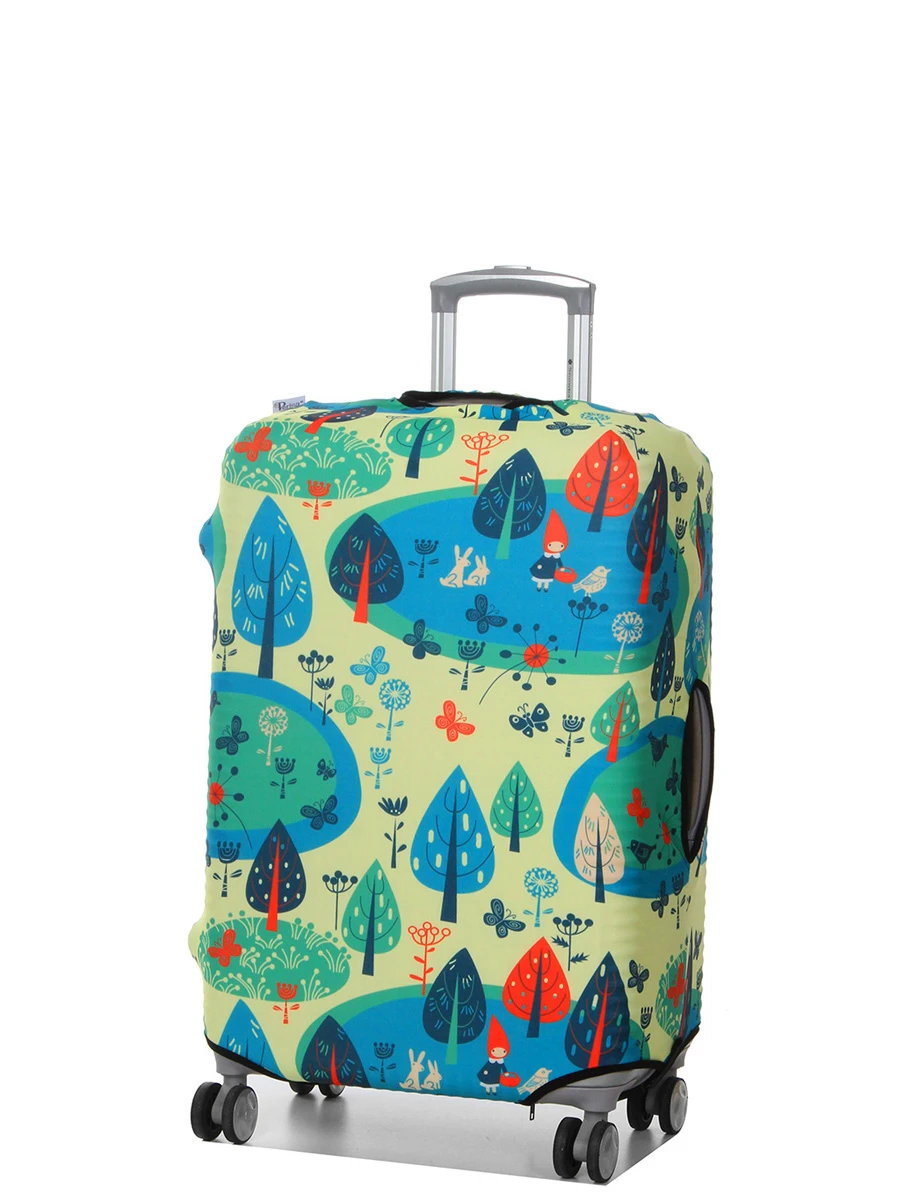 Housse De Valise Periea Yellow And Blue Woodland M