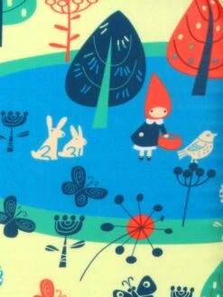 Housse De Valise Periea Yellow And Blue Woodland M -Sac et Style Boutique housse valise periea 851361z