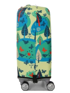 Housse De Valise Periea Yellow And Blue Woodland S -Sac et Style Boutique housse valise periea 851376z