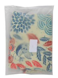 Housse De Valise Periea Red And Blue Leaves S -Sac et Style Boutique housse valise periea 851394z