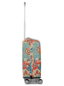 Housse De Valise Periea Red And Blue Leaves S -Sac et Style Boutique housse valise periea 851398z