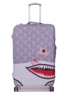 Housse De Valise Periea Purple Shark L -Sac et Style Boutique housse valise periea 851408z