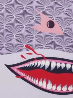 Housse De Valise Periea Purple Shark L -Sac et Style Boutique housse valise periea 851409z