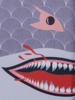 Housse De Valise Periea Purple Shark M -Sac et Style Boutique housse valise periea 851421z