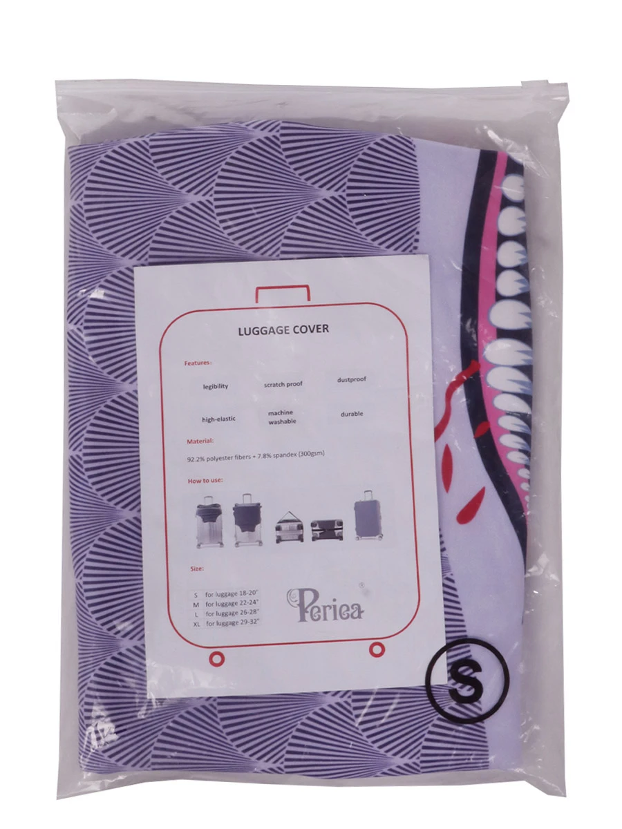Housse De Valise Periea Purple Shark S 12 Housse De Valise Periea Purple Shark S – Image 10