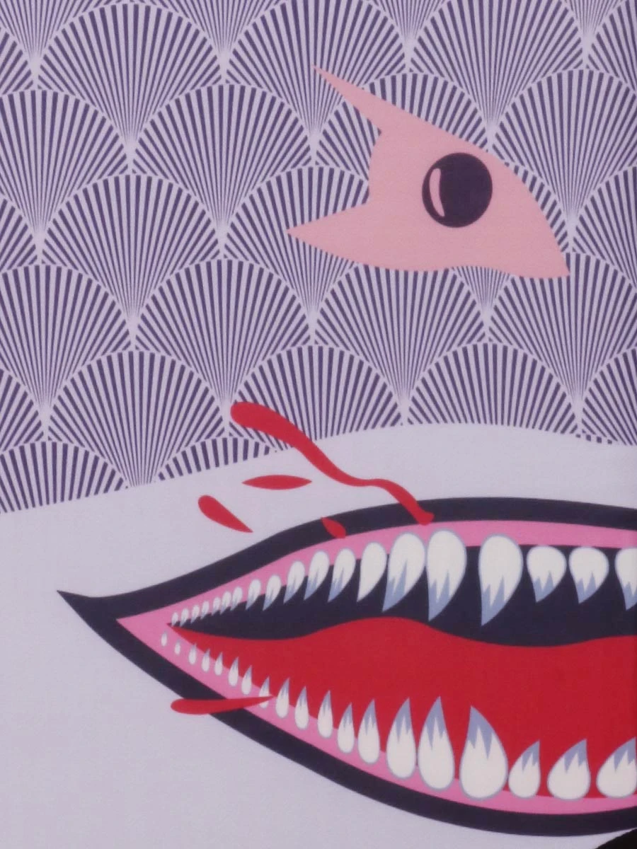 Housse De Valise Periea Purple Shark S 14 Housse De Valise Periea Purple Shark S – Image 12