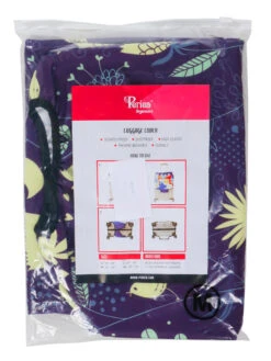 Housse De Valise Periea Purple With Yellow Birds M -Sac et Style Boutique housse valise periea 851453z