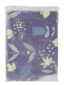 Housse De Valise Periea Purple With Yellow Birds M -Sac et Style Boutique housse valise periea 851454z