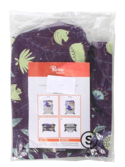 Housse De Valise Periea Purple With Yellow Birds S -Sac et Style Boutique housse valise periea 851465z