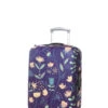 Housse De Valise Periea Purple With Yellow Birds S -Sac et Style Boutique housse valise periea 851467z
