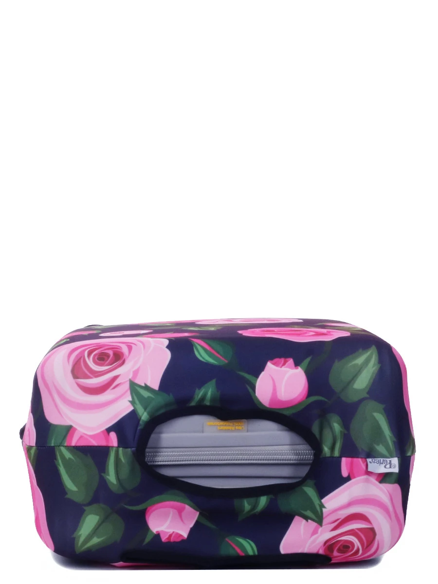 Housse De Valise Periea Purple With Pink Roses S 10 Housse De Valise Periea Purple With Pink Roses S – Image 8