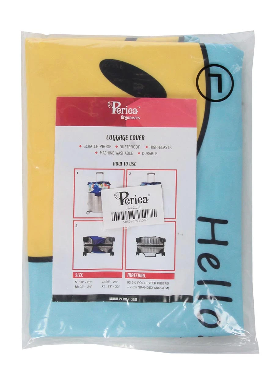 Housse De Valise Periea Smiley Face L 12 Housse De Valise Periea Smiley Face L – Image 10