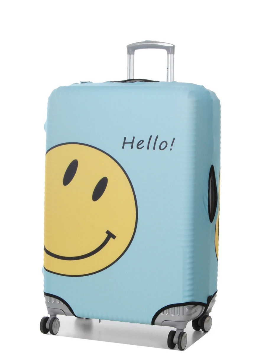 Housse De Valise Periea Smiley Face L 3 Housse De Valise Periea Smiley Face L