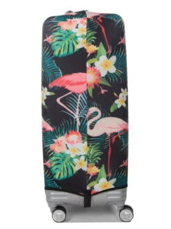 Housse De Valise Periea Tropical Flamingo L -Sac et Style Boutique housse valise periea 851616z