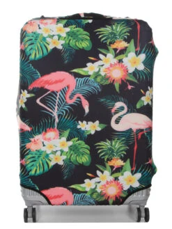 Housse De Valise Periea Tropical Flamingo L -Sac et Style Boutique housse valise periea 851617z