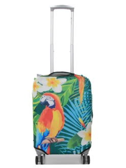 Housse De Valise Periea Tropical Parrot S -Sac et Style Boutique housse valise periea 851648z