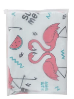 Housse De Valise Periea White With Summer Flamingos L -Sac et Style Boutique housse valise periea 851706z